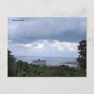 Falmouth, Jamaica Cruise Port - Landschaftlich Feiertagspostkarte