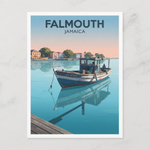 Falmouth, Jamaika Reise-Geschenk Postkarte