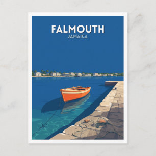 Falmouth, Jamaika Reise-Souvenir Postkarte