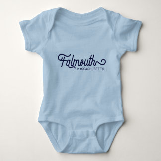 Falmouth Massachusetts Baby Bodysuit Baby Strampler