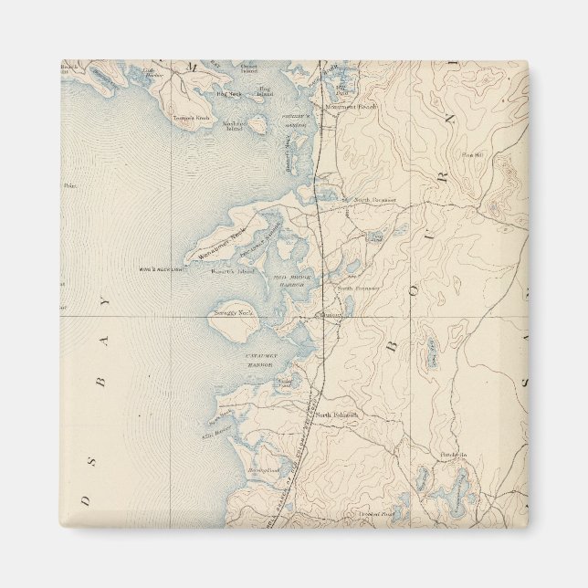 Falmouth, Massachusetts Magnet (Vorne)