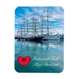 FALMOUTH TALL SHIPS FESTIVAL Cornwall Foto Magnet