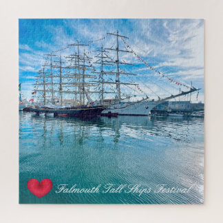 FALMOUTH TALL SHIPS FESTIVAL Cornwall Foto Puzzle