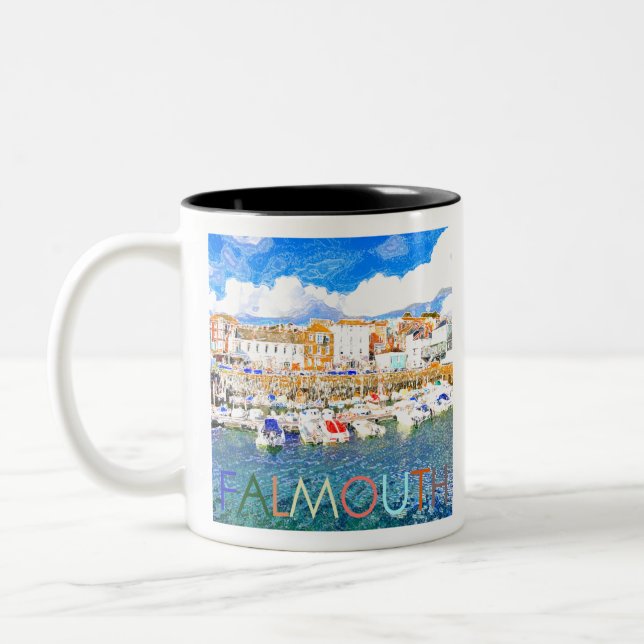 Falmouth Zweifarbige Tasse (Links)
