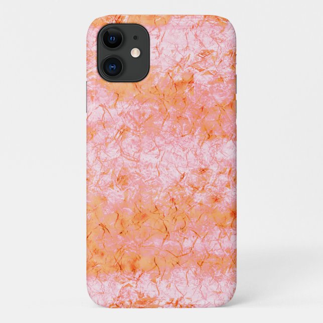 Falsa pele de salmão, com partes clareadas Case-Mate iPhone hülle (Rückseite)