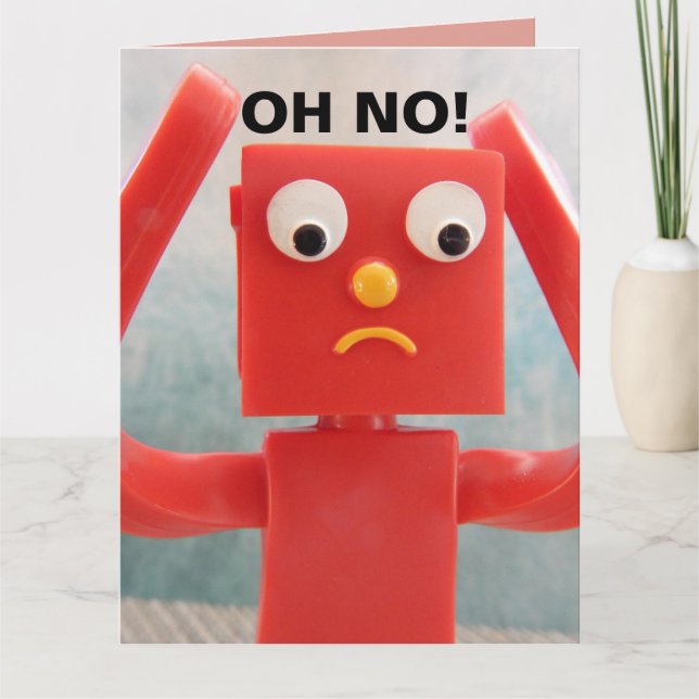 FALSCH ÄLTERER GEWINNEN OH NEIN! RUBBER MAN BIG CA KARTE (Vorderseite)