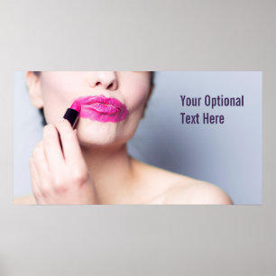 Falsch angebrachtes Lipstick-Poster 2 Poster