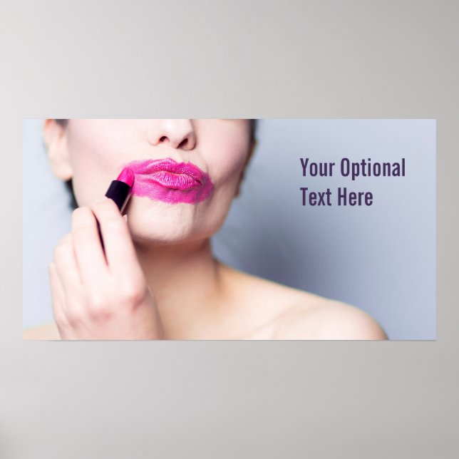 Falsch angebrachtes Lipstick-Poster 2 Poster (Vorne)