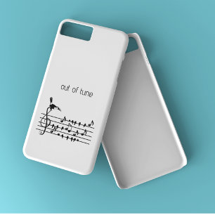Falsch gestimmt, Tukan & Singvögel Notenlinien Case-Mate iPhone Hülle