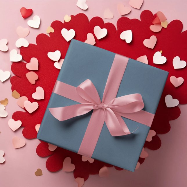 Falsch graue blaue Abpackpapierrolle Geschenkpapier (Von Creator hochgeladen)