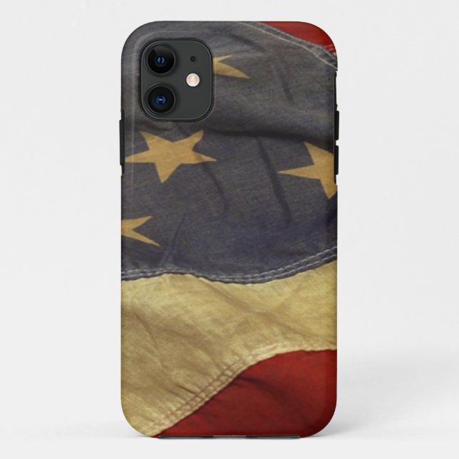 Falsche amerikanische Flagge Case-Mate iPhone Hülle (Rückseite)