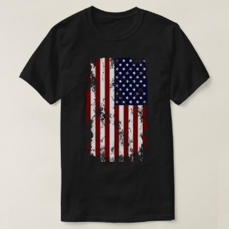 Falsche amerikanische Flagge T-Shirt