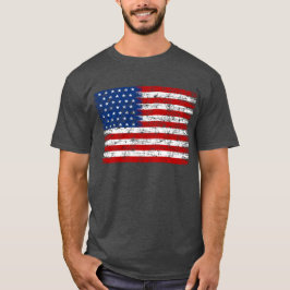 Falsche amerikanische Flagge T-Shirt