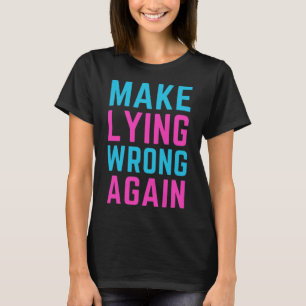 Falsche Anzeige T-Shirt