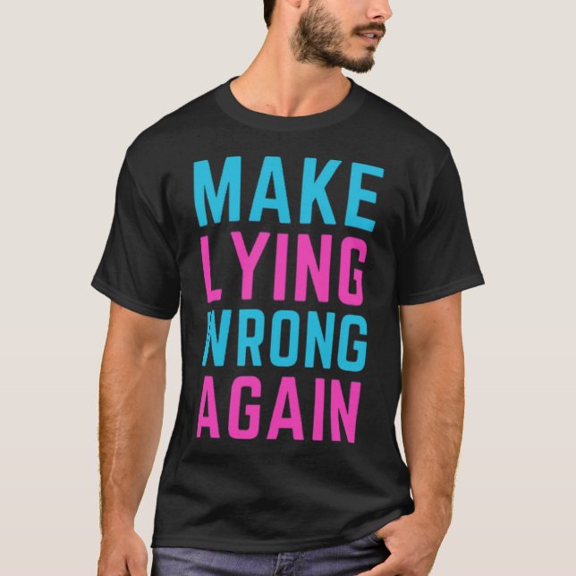 Falsche Anzeige T-Shirt (Vorderseite)