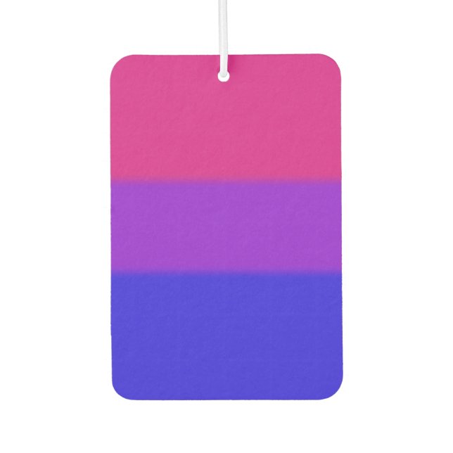 Falsche Bisexuelle Flagge Autolufterfrischer (Vorderseite)