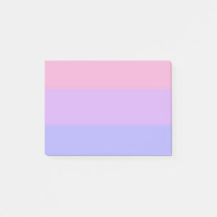 Falsche Bisexuelle Flagge Post-it Klebezettel
