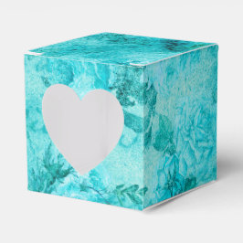 Falsche Blue-Rose-Collage Geschenkschachtel