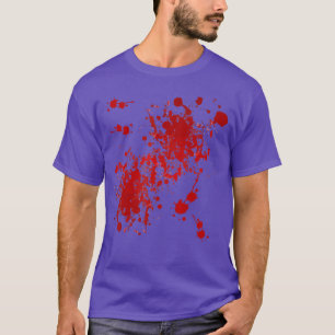 Falsche Blutspritzer-Familie T-Shirt