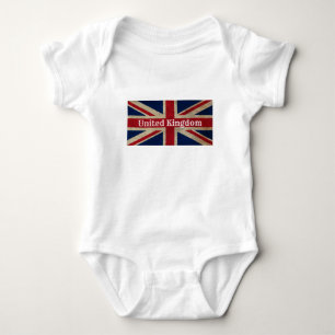 Falsche britische Flagge Baby Strampler