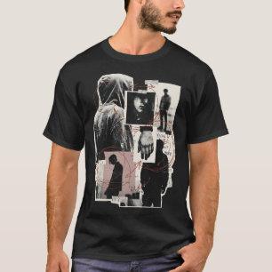 Falsche Crowd Underground Street Collage T-Shirt