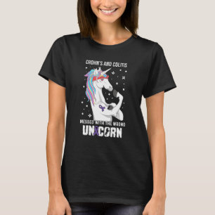 Falsche Einhornkreuze und Colitis-Sensibilisierung T-Shirt