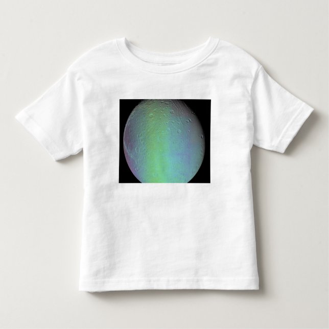 Falsche Farbansicht des Mondfels Saturn Kleinkind T-shirt (Vorderseite)