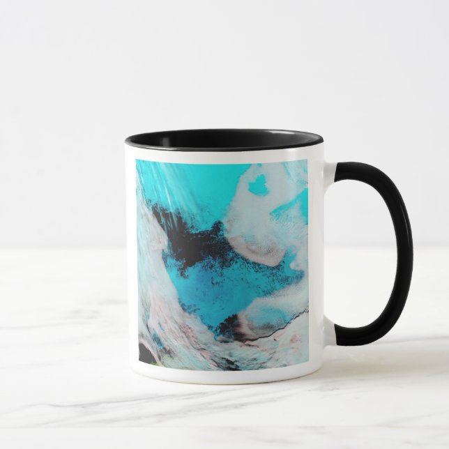 Falsche Farbansicht von Polynya (offenes Wasser) Tasse (Rechts)