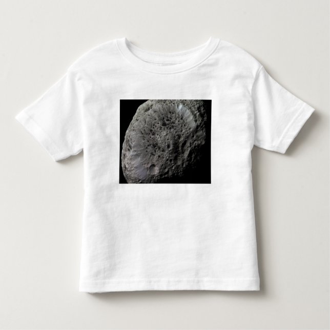 Falsche Farbansicht von Saturns Mondhyperion Kleinkind T-shirt (Vorderseite)