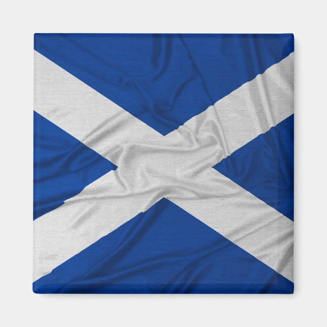 Falsche Flagge Schottlands Magnet (Vorne)