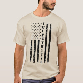 Falsche Flagge vom 4. Juli 1776 T-Shirt