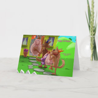 Falsche Geburtstagsparty? Karte