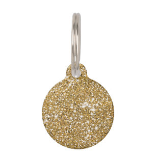 Falsche Gelbe Glitter-Textur-Optik & Infos zum Pro Haustiermarke