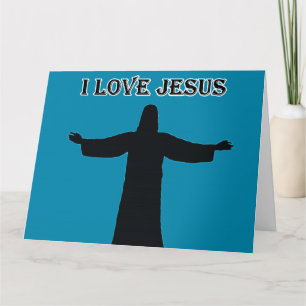 Falsche Grußkarte in Liebe jesus Karte