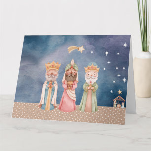 Falsche Grußkarte mit der Illustration der Weisen Karte