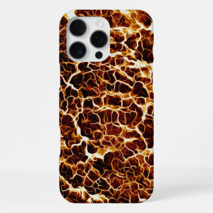 Falsche heiße Lava-Textur iPhone 16 Pro Max Hülle