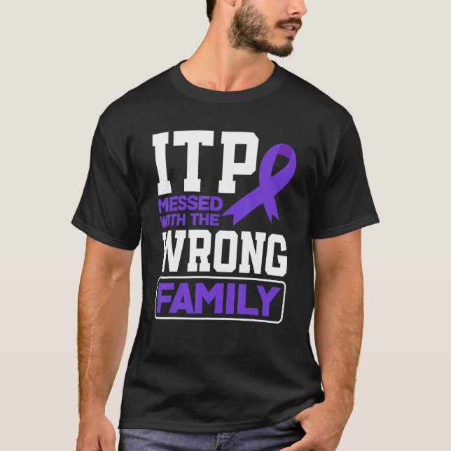 Falsche ITP-Sensibilisierung für Familie T-Shirt (Vorderseite)