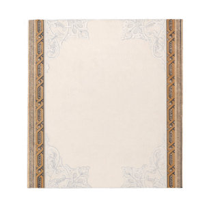 Falsche Knüpfarbeit Notizblock