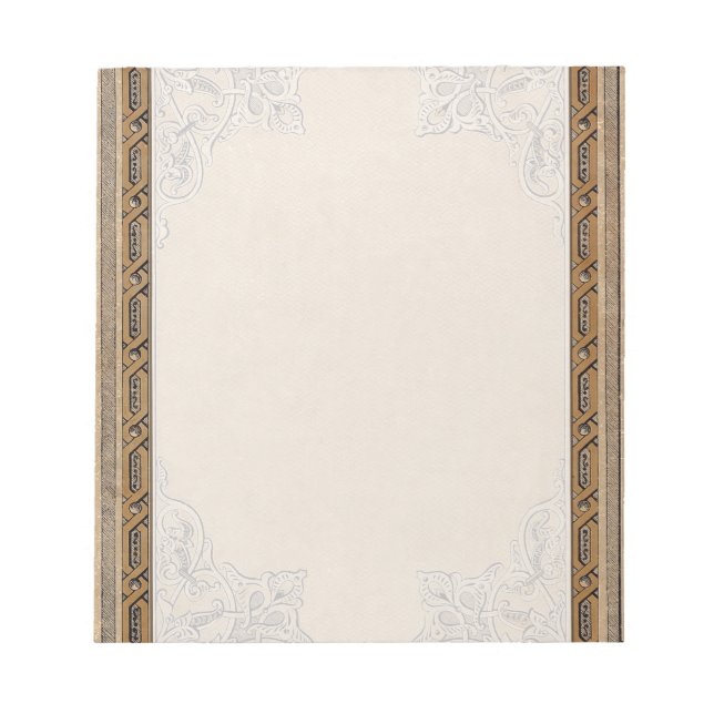 Falsche Knüpfarbeit Notizblock (Vorderseite)