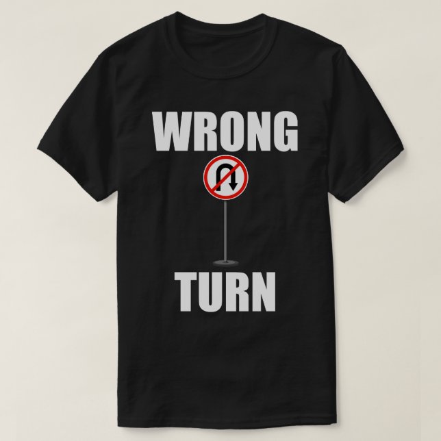 Falsche Kurve 3 T-Shirt (Design vorne)