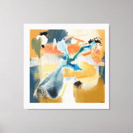 Falsche Kurve Leinwanddruck