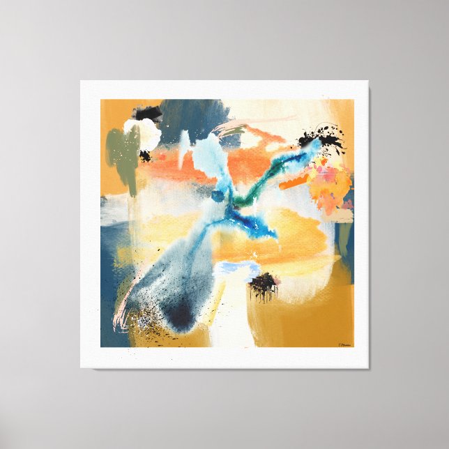 Falsche Kurve Leinwanddruck (Vorderseite)