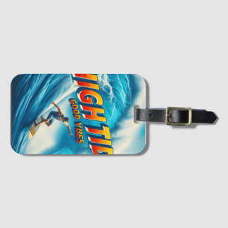 Falsche Leinwanddrucke im Wrap-Design Gepäckanhänger