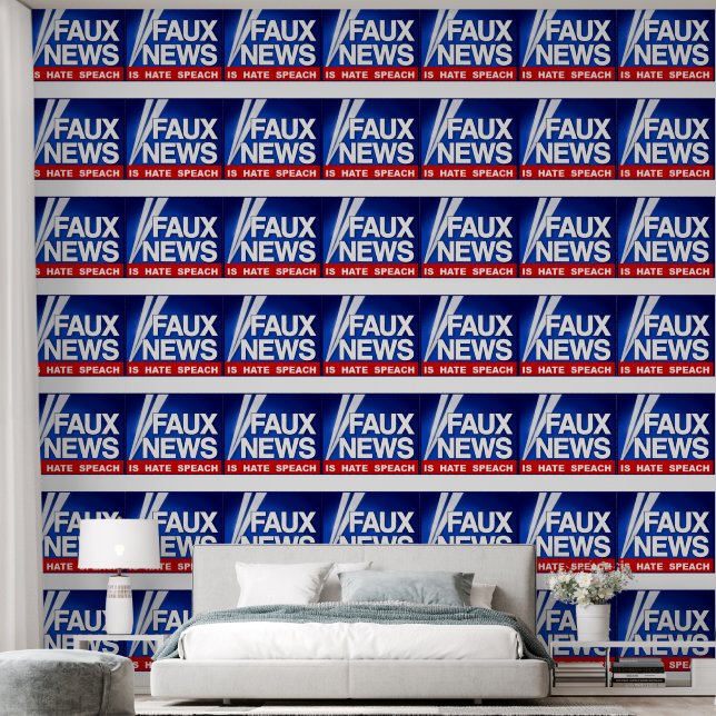 Falsche Nachrichten  Tapete (Schlafzimmer)