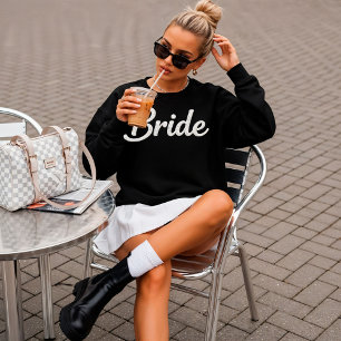 Falsche Perlen-BRAUT Sweatshirt