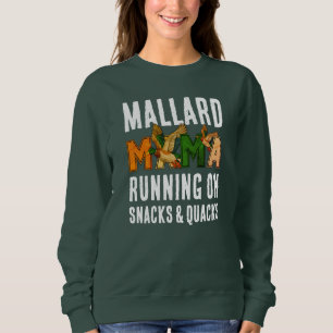 Falsche Rhinestone-STOCKENTEN-MAMA Sweatshirt
