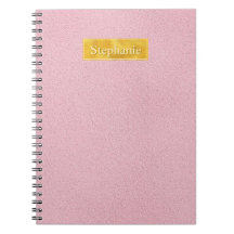 Falsche rosa Ledertextur mit Goldfolienbanner