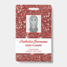 Falsche rote Glitter-Textur-Optik mit individuelle
