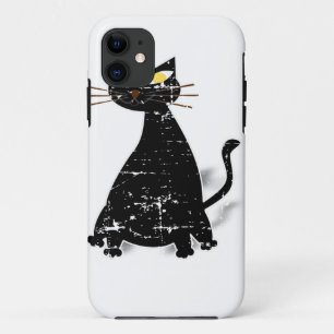 Falsche schwarze Katze Case-Mate iPhone Hülle