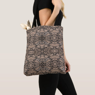 Falsche Schwarzspitzen-Fischernetz-Tasche